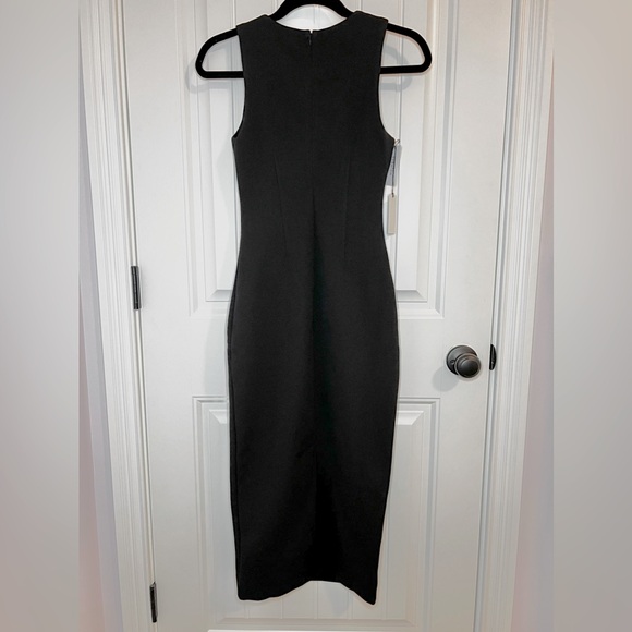 NWT Aritzia Babaton Impress Lined Maxi Dress - Black / Noir - Picture 4 of 7